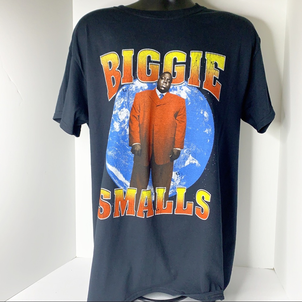 Notorious BIG Biggie Smalls Rapper World Graphic Tee T-Shirt